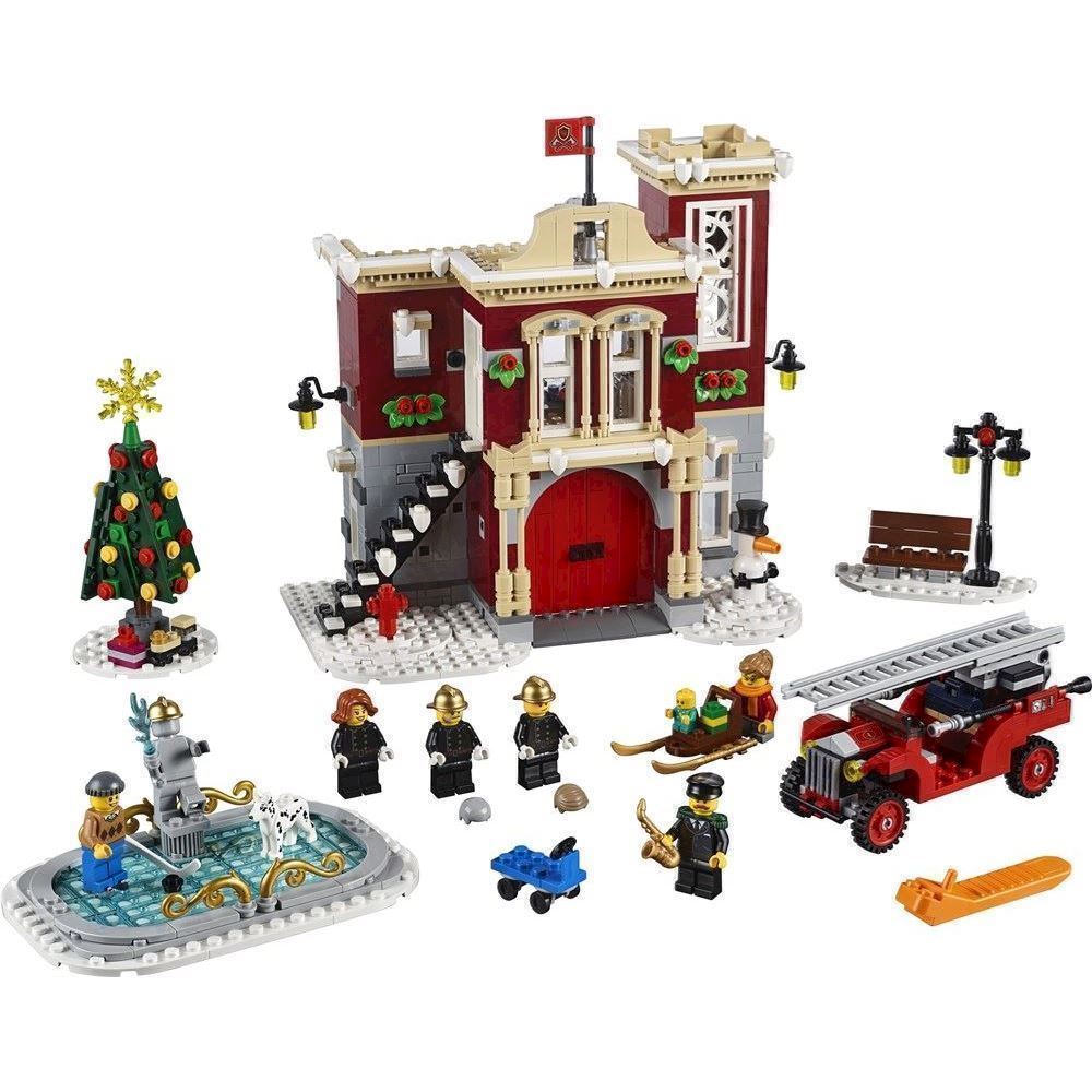 Nøjagtig schweizisk alder LEGO Winter Village 10263 Vinterlandsbyens brandstation