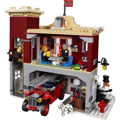 LEGO Winter Village 10263 Vinterlandsbyens brandstation