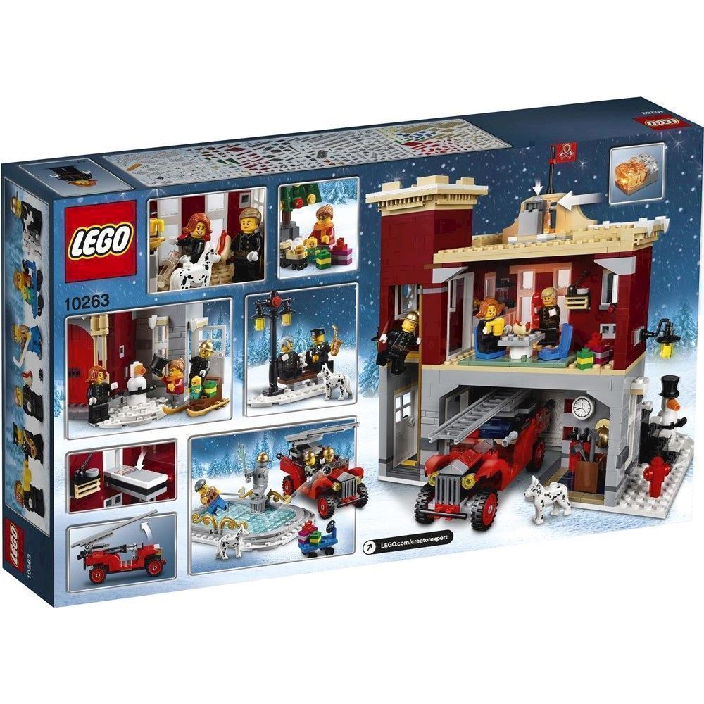 Nøjagtig schweizisk alder LEGO Winter Village 10263 Vinterlandsbyens brandstation