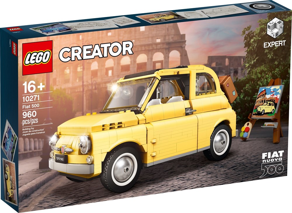 Patriotisk ligegyldighed Skynd dig LEGO Icons 10271 Fiat 500