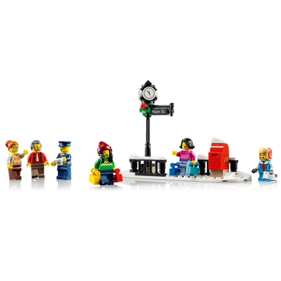 LEGO Winter Village 10308 Julepyntet hovedgade