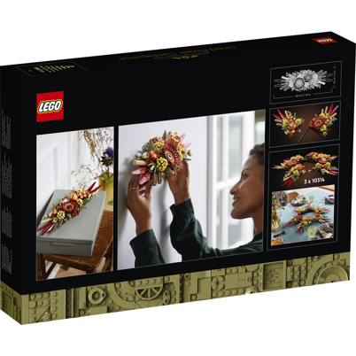 LEGO Icons 10314 Dekoration med tørrede blomster