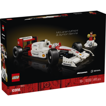 LEGO Icons 10330 McLaren MP4/4 og Ayrton Senna