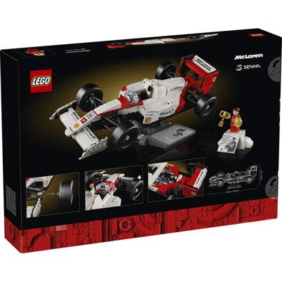 LEGO Icons 10330 McLaren MP4/4 og Ayrton Senna