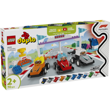 LEGO DUPLO 10445 F1-teams med racerbiler og kørere