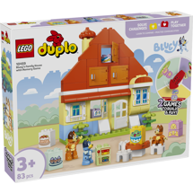 LEGO DUPLO 10459 Blueys families hus med huskespil <DIV STYLE="background-color:#FFFF00"><SPAN STYLE="color:#006600"><CENTER><B>Ordre med dette produkt<BR>sendes 1. august</B></CENTER><SPAN STYLE="color:#FFFFFF"></DIV>