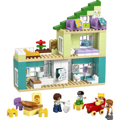 LEGO Duplo 10470 3-i-1 Moderne familiehus med figurer