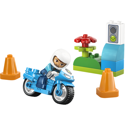 LEGO Duplo 10471 Blå politimotorcykel