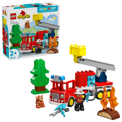 LEGO Duplo 10473 Brandbil med slange og brandmand
