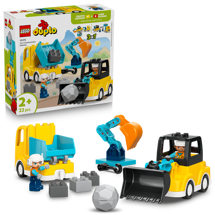 LEGO Duplo 10475 3-i-1 Entreprenørmaskiner