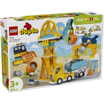 LEGO Duplo 10476 3-i-1 Byggeplads med køretøjer