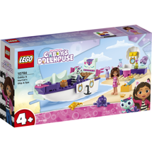 LEGO Gabby's Dukkehus 10786 Gabby og Havkats skib og spa