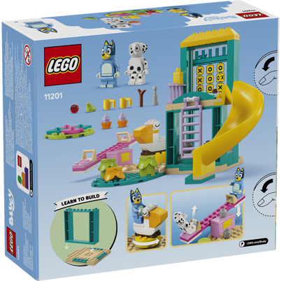 LEGO Bluey 11201 Sjov på legepladsen med Bluey og Chloe <DIV STYLE="background-color:#FFFF00"><SPAN STYLE="color:#006600"><CENTER><B>Ordre med dette produkt<BR>sendes 1. august</B></CENTER><SPAN STYLE="color:#FFFFFF"></DIV>