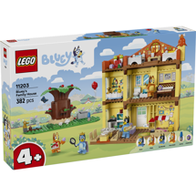 LEGO Bluey 11203 Blueys families hus <DIV STYLE="background-color:#FFFF00"><SPAN STYLE="color:#006600"><CENTER><B>Ordre med dette produkt<BR>sendes 1. august</B></CENTER><SPAN STYLE="color:#FFFFFF"></DIV>