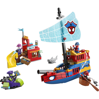 LEGO Super Heroes Marvel 11208 Team Spideys piratskib