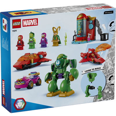 LEGO Super Heroes 11211 Loke mod Team Iron Man