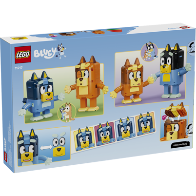 LEGO Bluey 11217 Klodsbygget Bluey-familie