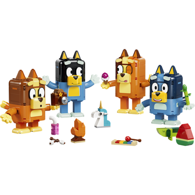 LEGO Bluey 11217 Klodsbygget Bluey-familie