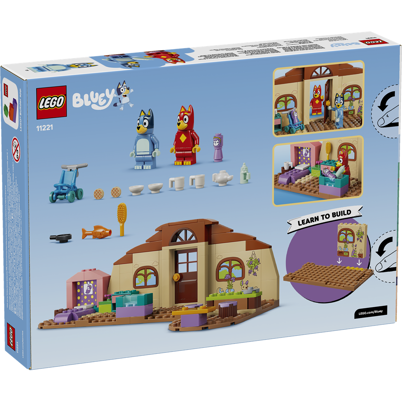 LEGO Bluey 11221 Skole med Rusty og Bluey