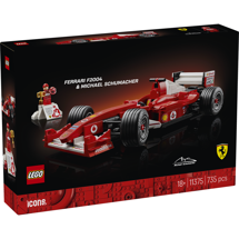LEGO Icons 11375 Ferrari F2004 og Michael Schumacher