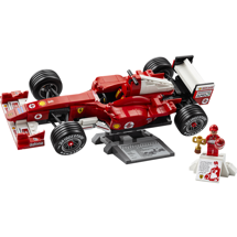 LEGO Icons 11375 Ferrari F2004 og Michael Schumacher