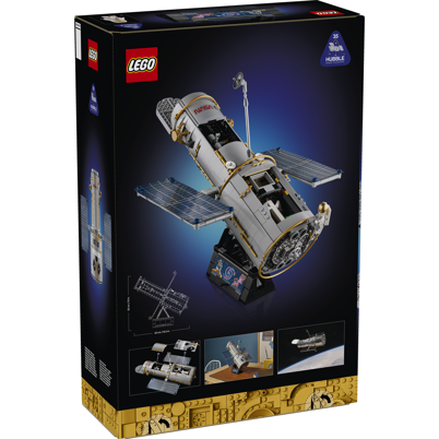 LEGO Icons 11382 Hubble-rumteleskopet <DIV STYLE="background-color:#FFFF00"><SPAN STYLE="color:#006600"><CENTER><B>Ordre med dette produkt<BR>sendes 3. august</B></CENTER><SPAN STYLE="color:#FFFFFF"></DIV>