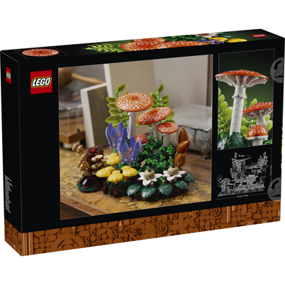 LEGO Botanicals 11505 Skovsvampe <DIV STYLE="background-color:#FFFF00"><SPAN STYLE="color:#006600"><CENTER><B>Ordre med dette produkt<BR>sendes 1. juni</B></CENTER><SPAN STYLE="color:#FFFFFF"></DIV>