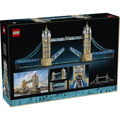 LEGO Architecture 21067 Tower Bridge <DIV STYLE="background-color:#FFFF00"><SPAN STYLE="color:#006600"><CENTER><B>Ordre med dette produkt<BR>sendes 3. august</B></CENTER><SPAN STYLE="color:#FFFFFF"></DIV>