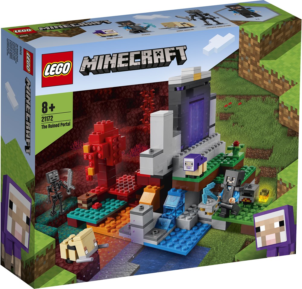 LEGO Minecraft 21172 Den ødelagte portal