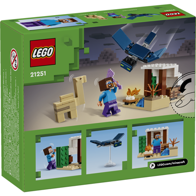 LEGO Minecraft 21251 Steves ørkenekspedition