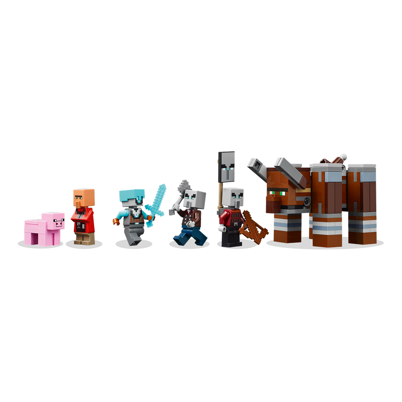 LEGO Minecraft 21278 Røverforposten og ravager
