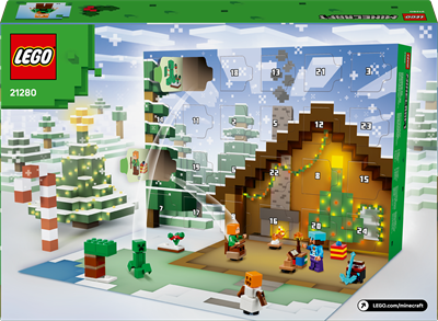 LEGO Minecraft 21280 Julekalender 2025
