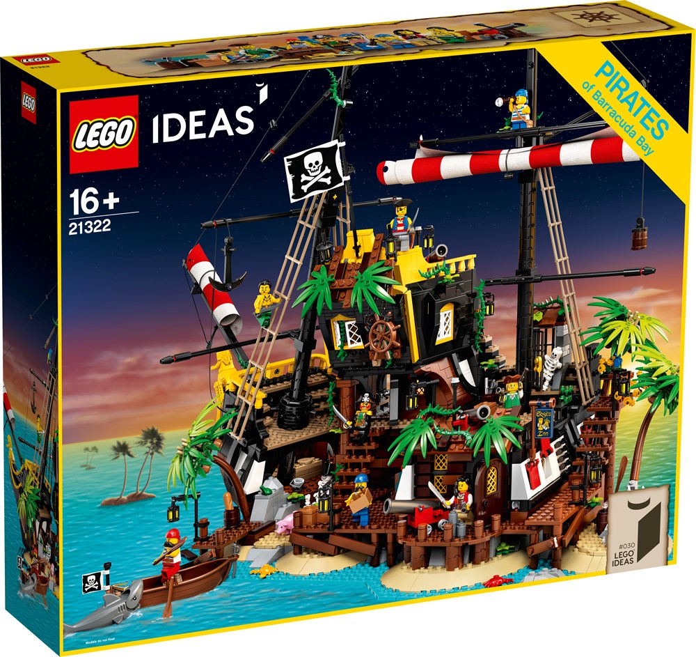 Bungalow Ægte fajance LEGO Ideas 21322 Barracuda-bugtens pirater