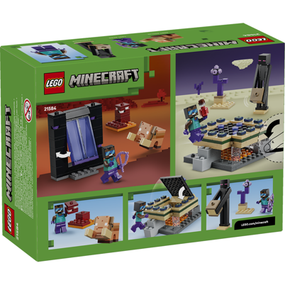 LEGO Minecraft 21584 Nether- og End-portalrejse