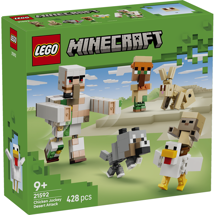 LEGO Minecraft 21592 Hønsejockey-ørkenangreb <DIV STYLE="background-color:#FFFF00"><SPAN STYLE="color:#006600"><CENTER><B>Ordre med dette produkt<BR>sendes 1. juni</B></CENTER><SPAN STYLE="color:#FFFFFF"></DIV>