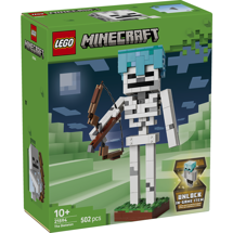 LEGO Minecraft 21594 Skelettet <DIV STYLE="background-color:#FFFF00"><SPAN STYLE="color:#006600"><CENTER><B>Ordre med dette produkt<BR>sendes 1. juni</B></CENTER><SPAN STYLE="color:#FFFFFF"></DIV>