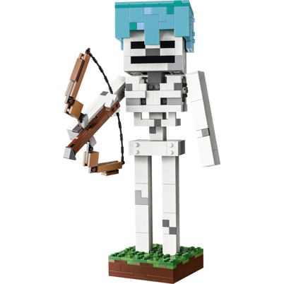 LEGO Minecraft 21594 Skelettet <DIV STYLE="background-color:#FFFF00"><SPAN STYLE="color:#006600"><CENTER><B>Ordre med dette produkt<BR>sendes 1. juni</B></CENTER><SPAN STYLE="color:#FFFFFF"></DIV>