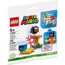 LEGO Super Mario 30389 Fuzzy og svampeplatform – udvidelsessæt
