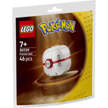 LEGO Pokemon 30729 Premier Ball <DIV STYLE="background-color:#FFFF00"><SPAN STYLE="color:#006600"><CENTER><B>Ordre med dette produkt<BR>sendes 3. august</B></CENTER><SPAN STYLE="color:#FFFFFF"></DIV>