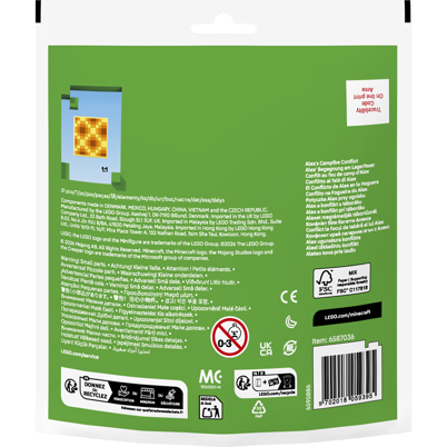 LEGO Minecraft 30732 Alex\' lejrbålsballade