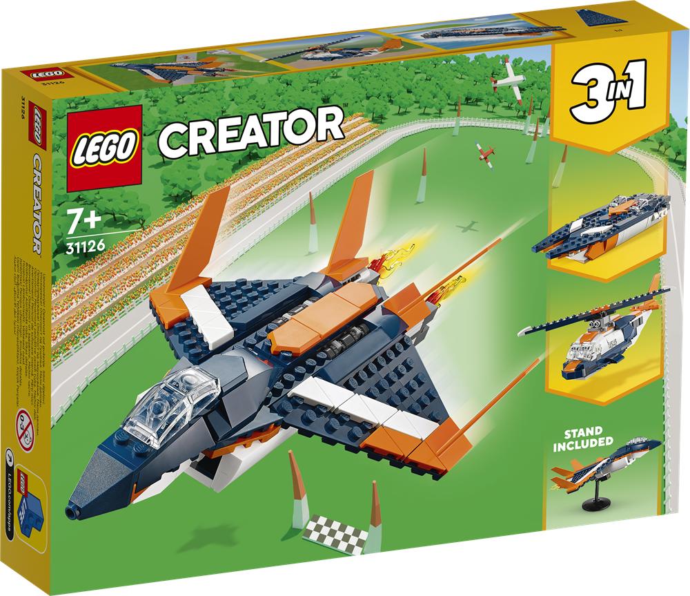 LEGO Creator 31126 Supersonisk jet