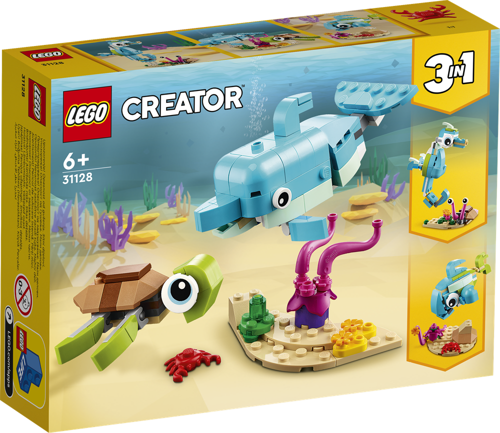 LEGO Creator 31128 Delfin og skildpadde