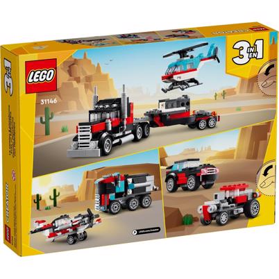 LEGO Creator 31146 Blokvogn med helikopter
