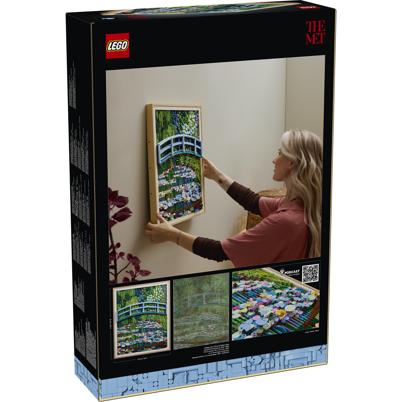LEGO Art 31220 Claude Monet – Den japanske bro over åkandedammen <DIV STYLE="background-color:#FFFF00"><SPAN STYLE="color:#006600"><CENTER><B>Ordre med dette produkt<BR>sendes 18. juni</B></CENTER><SPAN STYLE="color:#FFFFFF"></DIV>