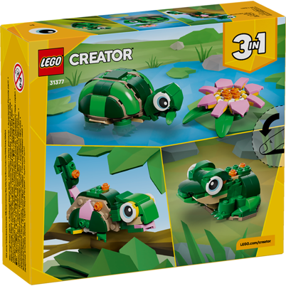 LEGO Creator 31377 Skildpadde med åkandeblomst