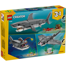 LEGO Creator 31381 Farlig haj med skattekiste