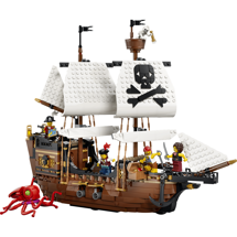 LEGO Creator 31387 Ikonisk piratskib <DIV STYLE="background-color:#FFFF00"><SPAN STYLE="color:#006600"><CENTER><B>Ordre med dette produkt<BR>sendes 1. juni</B></CENTER><SPAN STYLE="color:#FFFFFF"></DIV>