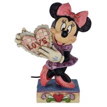 Disney Jim Shore 4026085 <BR> Minnie Mouse My Love Heart