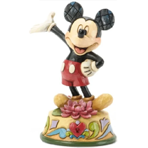 Disney Jim Shore 4033964 <BR> Mickey Mouse Birthday <BR> (July Birthstone)