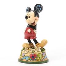 Disney Jim Shore 4033969 <BR> Mickey Mouse Birthday <BR> (December Birthstone)
